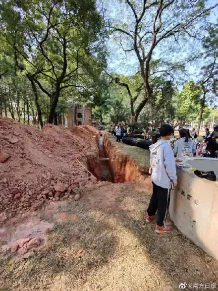 中山大学发现古墓 网友:导师们直接带着考古系学生校内实习了