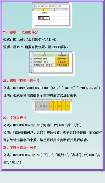 excel函数公式大全 excel函数公式大全整理 excel函数公式用法全表