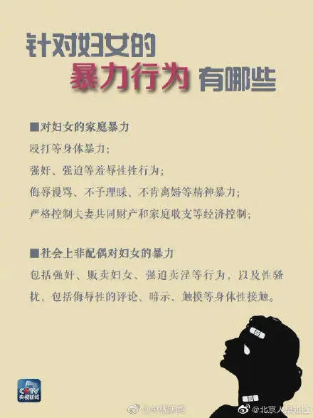 消除针对妇女暴力日：家暴不是夫妻吵架 关于家暴的9个误区