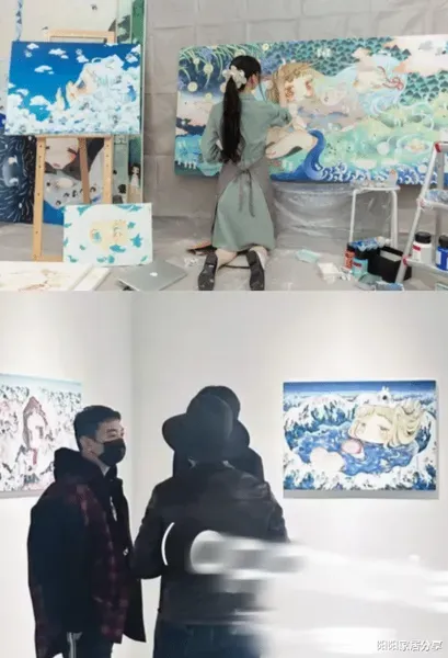 王思聪现状被曝光 与日本女艺术家约会，穿73万鞋乖巧像高中生
