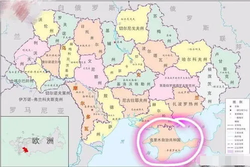 乌克兰实际控制国土2020