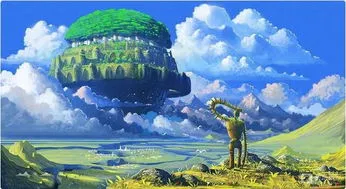 宫崎骏的《天空之城》,宫崎骏的电影《天空之城》