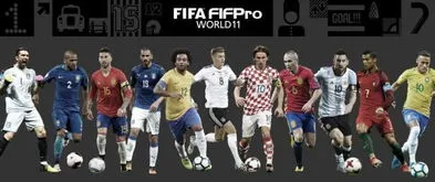 fifa年度最佳阵容,FIFA年度最佳阵容出炉：绝代双骄领衔