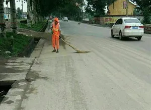 乡村道路清扫,清洁农村道路共建美丽乡村