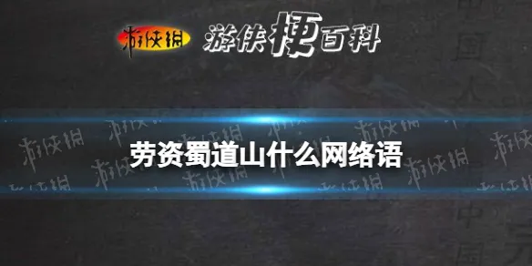 劳资蜀道山什么网络语 四川话老子蜀道撒啥意思