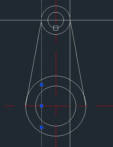 CAD绘制曲柄的方法