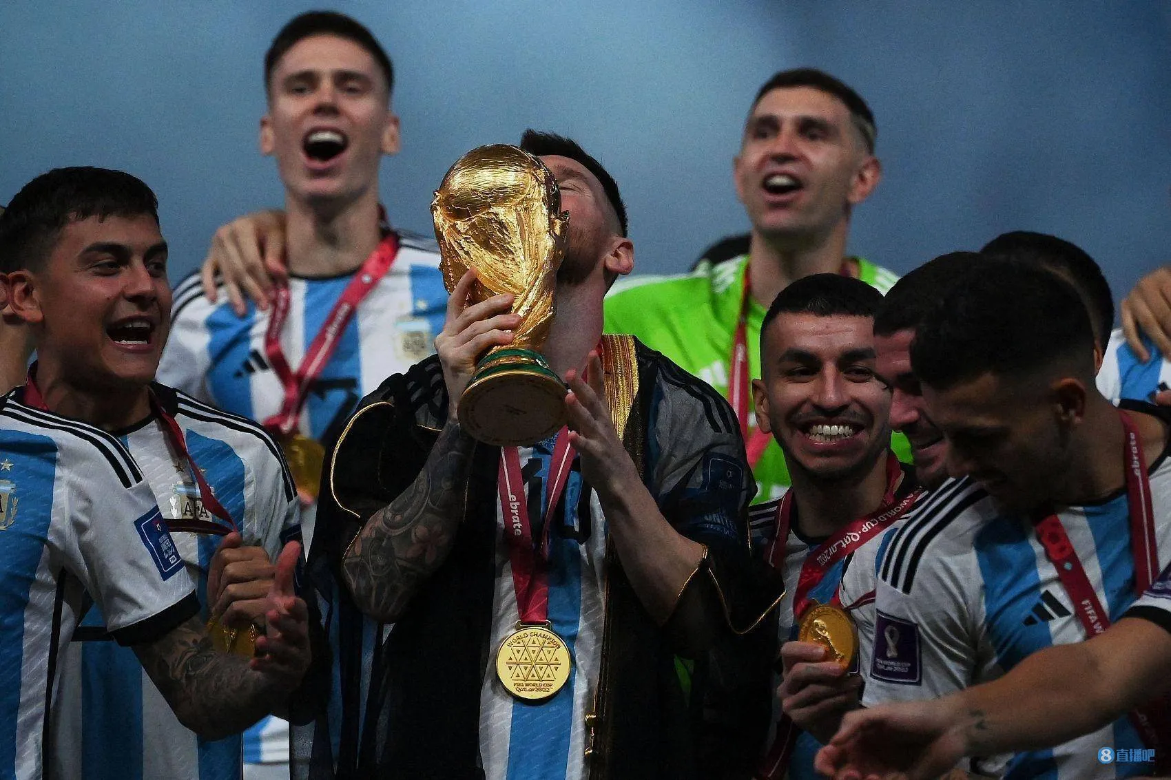阿根廷夺得世界杯冠军  阿根廷夺得世界杯冠军颁奖
