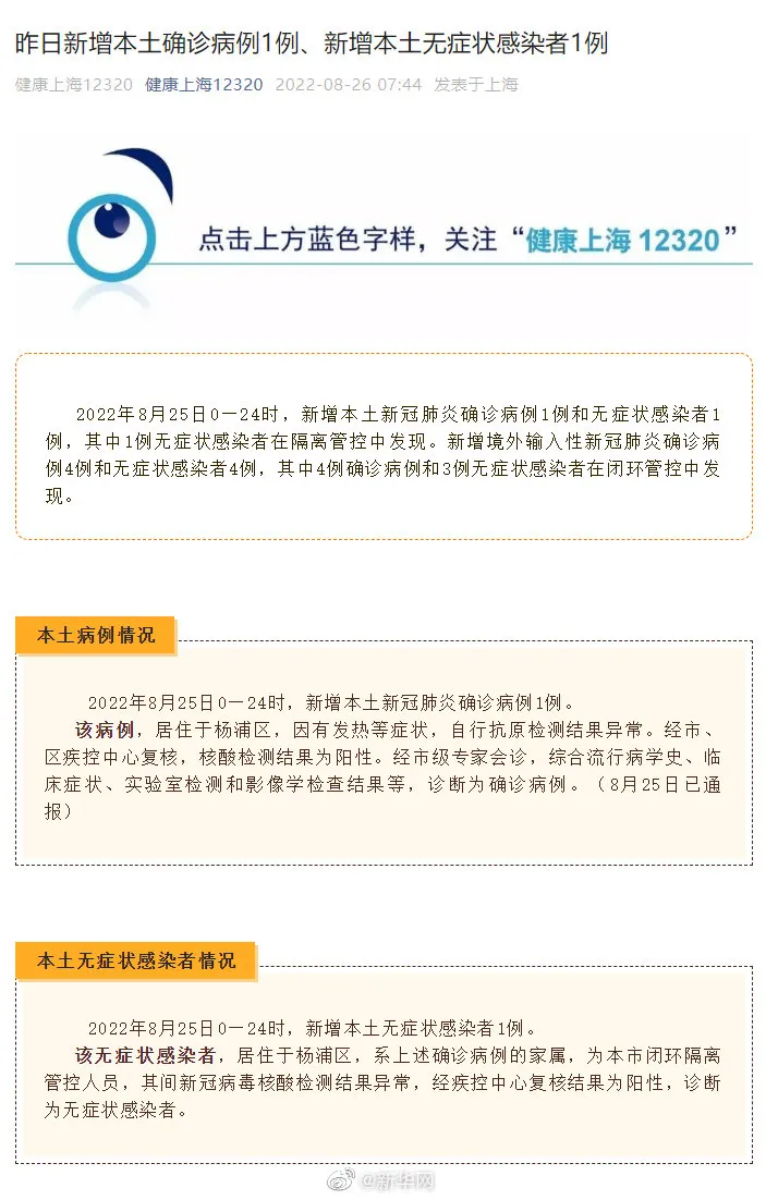 上海增1例本土确诊1例本土无症状 上海新增3例本土确诊病例 上海新增本土确诊2例