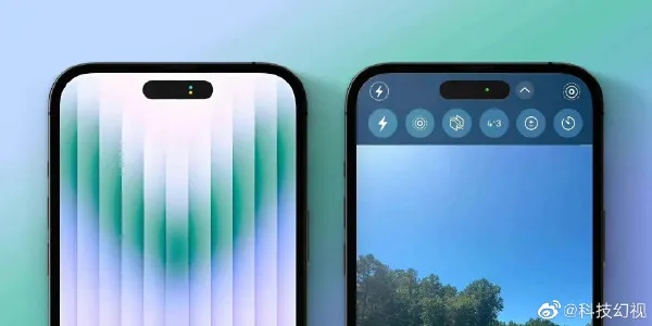 iPhone14Pro叹号孔可显示为药丸形是怎么回事