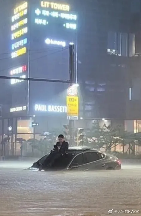 一名中国人因韩国首都圈暴雨遇难 韩国首都圈暴雨