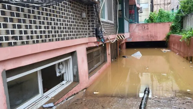 韩国暴雨 首尔上演现实版《寄生虫》 韩国暴雨洪水