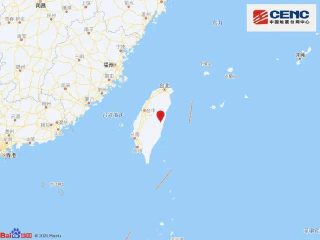 台湾花莲5.9级地震 台湾地震