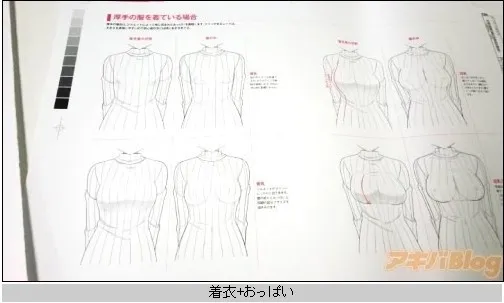 日本出教学书 教画女性胸部、内裤