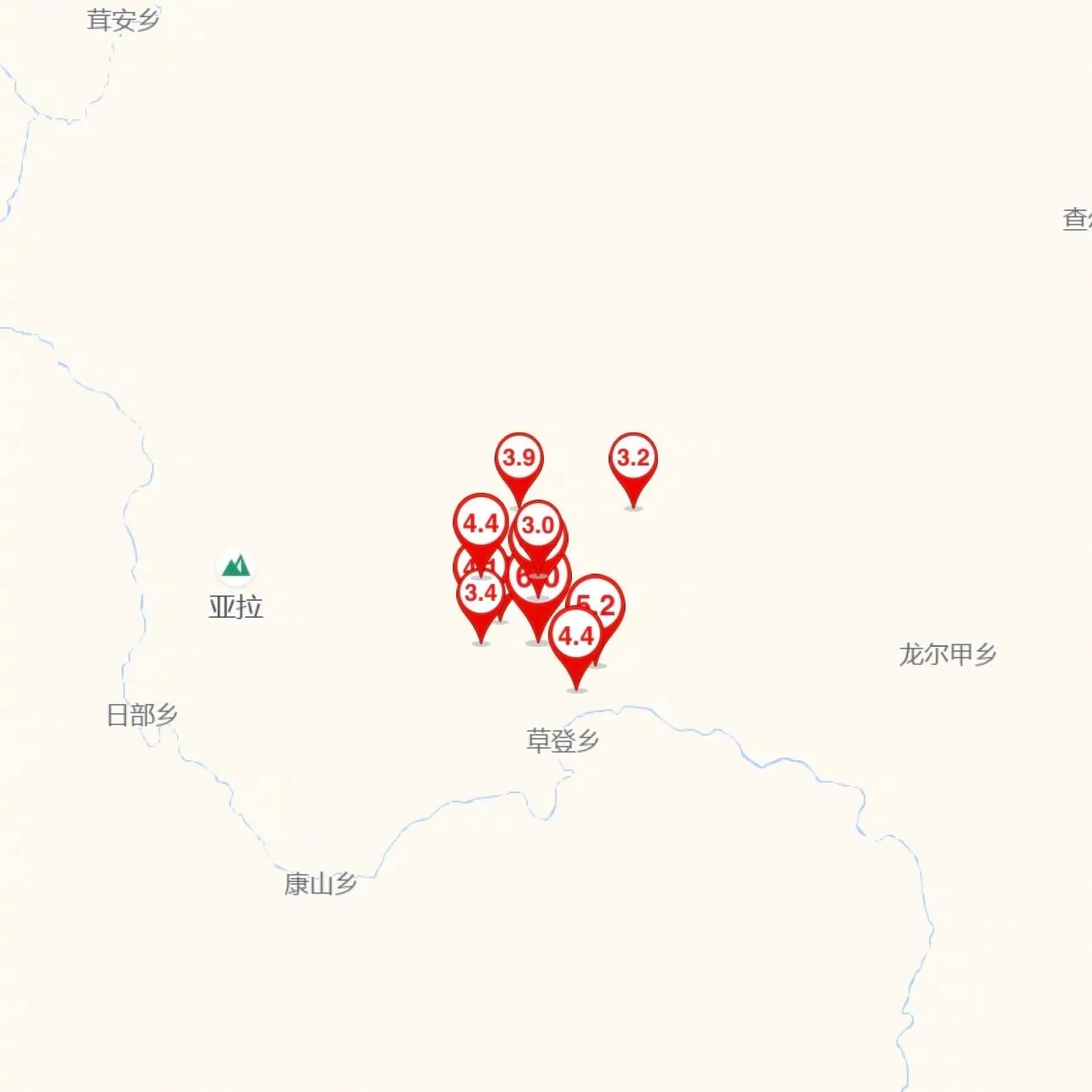 马尔康地震几次 四川省阿坝州马尔康市7小时发生3.0级以上地震10次