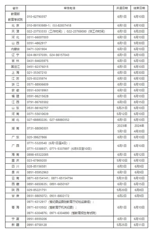 2023年全国高考时间 2023年全国高考时间已定