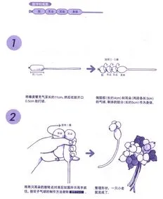 气球花朵造型简单做法 气球花朵造型简单做法图片