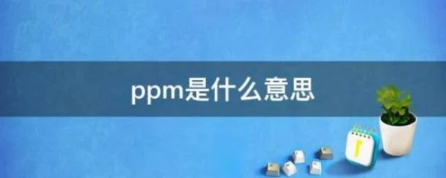 ppm是什么意思