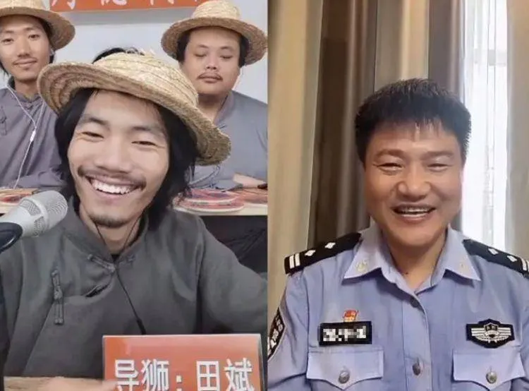 反诈警官老陈一夜爆红，带领众主播传递正能量，出镜人气接近百万