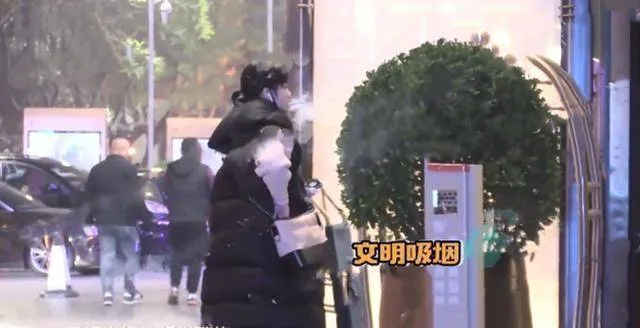 李庚希逛街乱扔烟头，英子滤镜碎了一地，网友喊话陶虹：管管