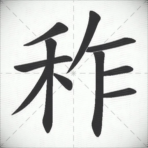 秨什么意思解释，秨字笔画笔顺，秨拼音组词