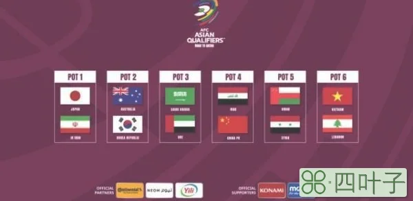 12强抽签：中国、日本、澳大利亚、沙特、阿曼、越南同组