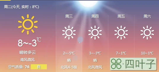 山东七日内天气山东省天气预报一周