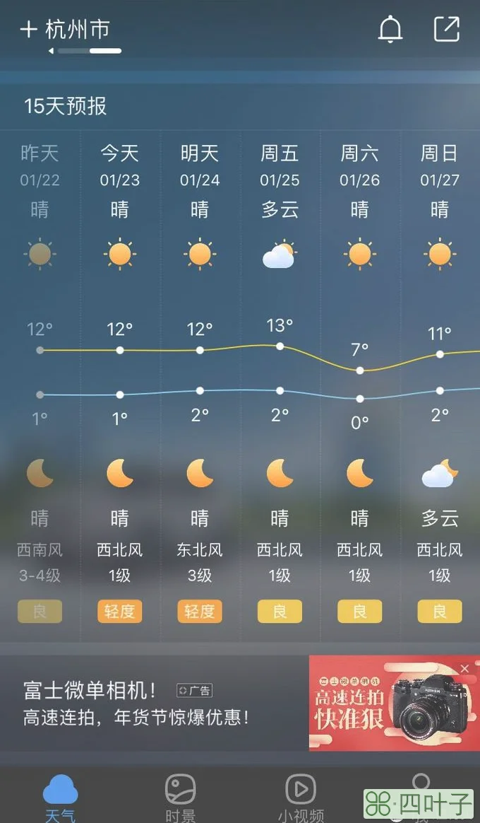 墨迹天气预报靠谱吗天气预报