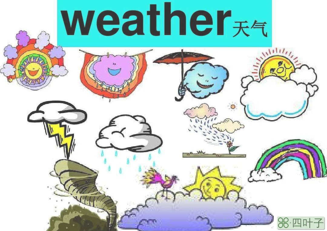 天气英语合集表示天气的英语单词