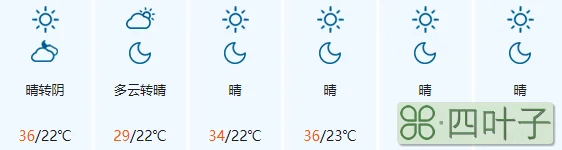 7号天气预报查询全国七日天气预报查询