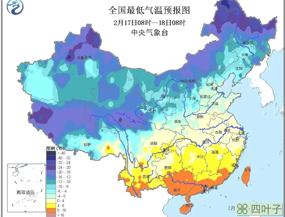 天气预报附地图全国天气预报图片