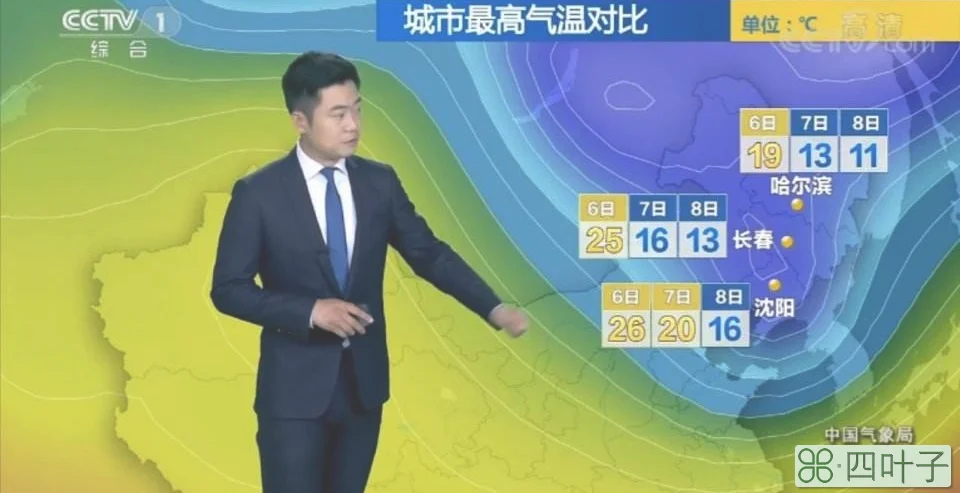 今日中央台19:30天气预报视频天气预报