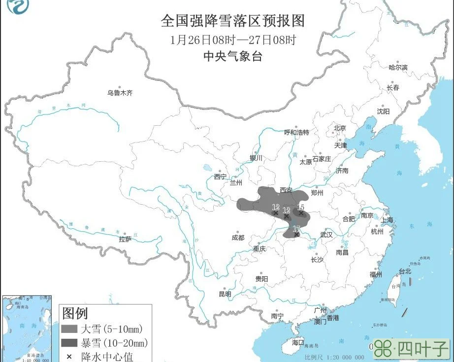 中国天气分布图全国天气预报分布情况图