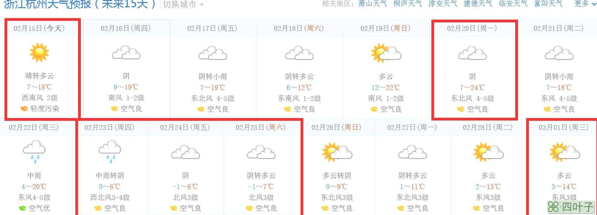 杭州未来30天的天气预报杭州为了未来30天天气预报