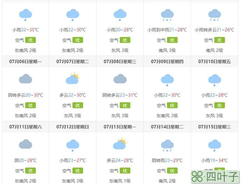 广州近40天天气预报查询广州天气24小时