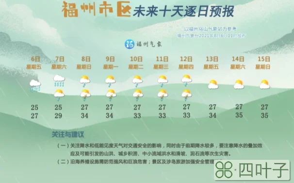 福州天气预报15天准确下载南平天气预报15天查询