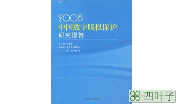 2008中国数字着作权保护研究报告