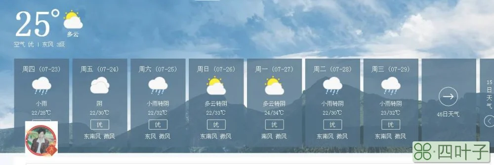 西安未来三天天气预测西安近一个月天气