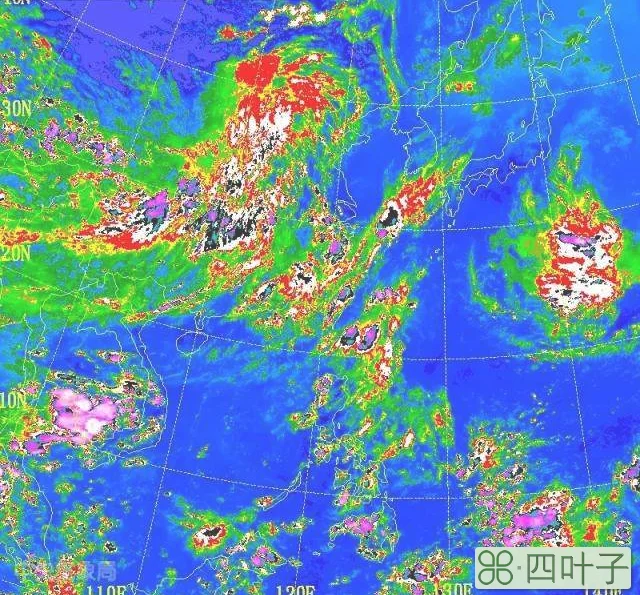 最新未来十天全国天气卫星云图气象云图