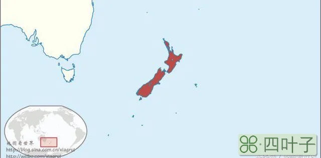 新西兰地图（澳大利亚一个州吃人族毛利人男人带孩子比狗地位还低的新西兰）