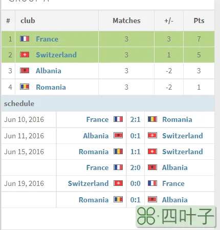 2016欧洲杯决赛葡萄牙vs法国（2016年法国欧洲杯全部比赛结果一览）